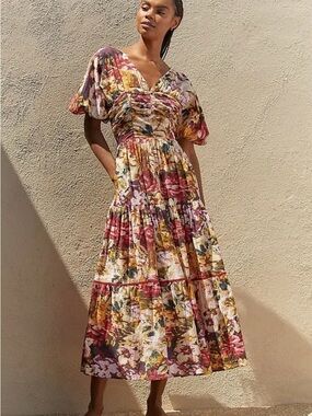 Ro’s Garden Nieves Floral Maxi Dress